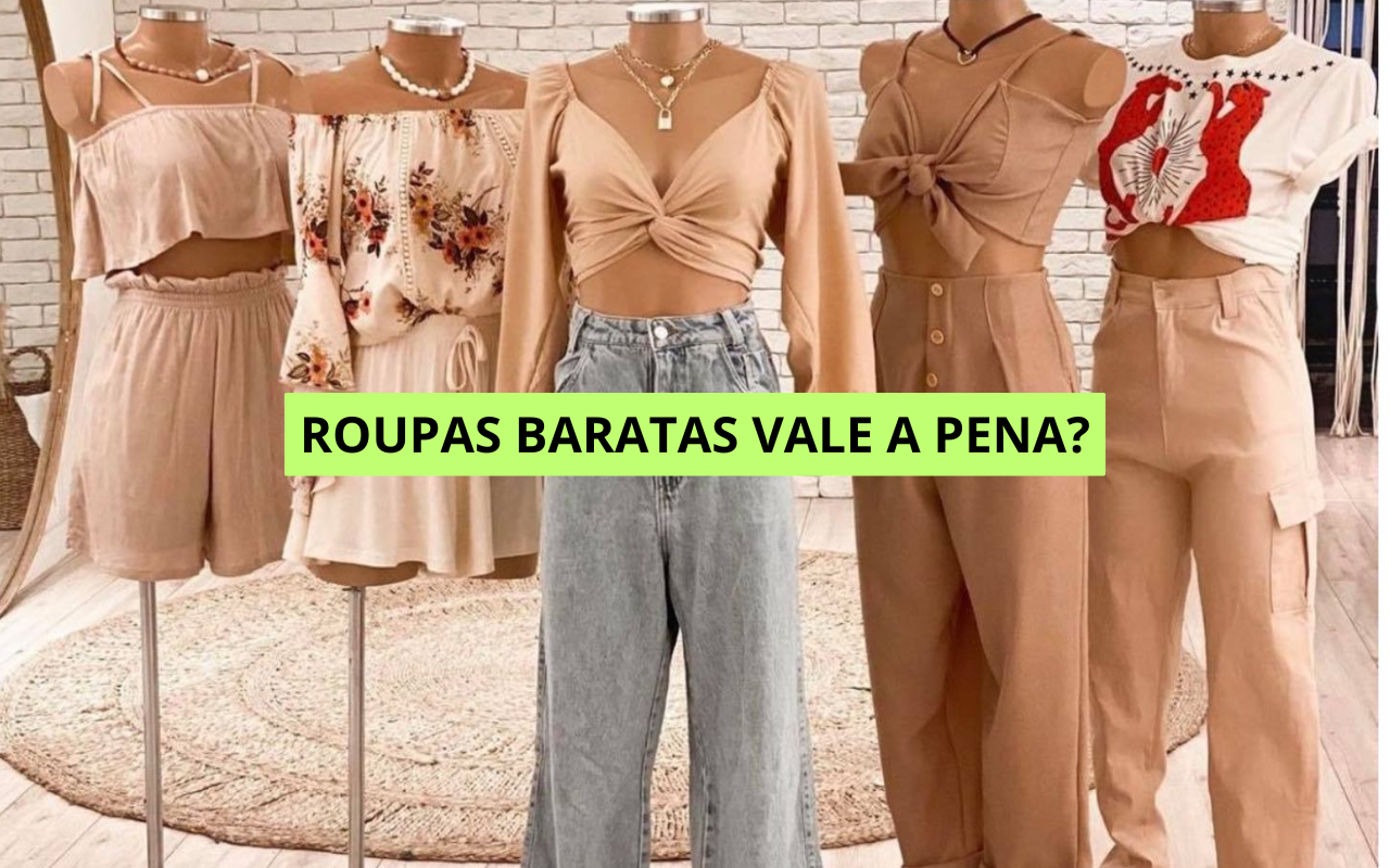 Roupas baratas realmente são mais econômicas? Entenda o custo por uso