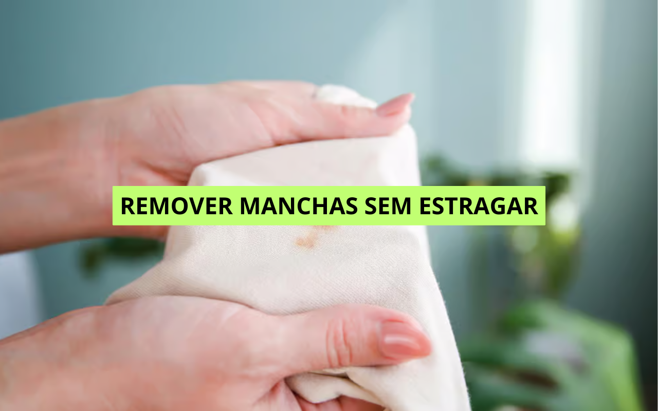 Como remover manchas difíceis sem estragar suas roupas