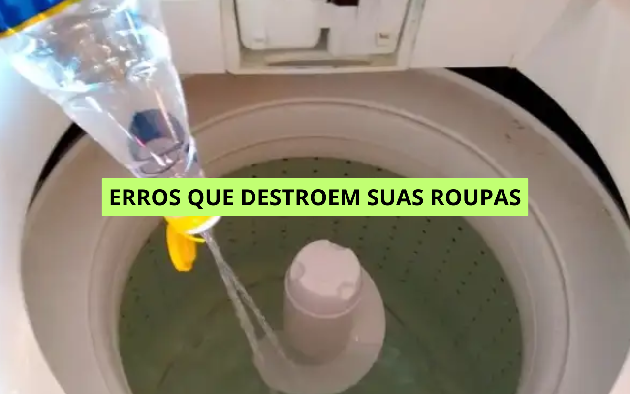 10 erros na lavagem que estão destruindo suas roupas